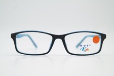 Kinderbrille WEST Kids 99757 Schwarz Blau Eckig Brillengestell eyeglasses Neu