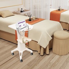 2 Etagen Salon Kosmetikwagen Arbeitswagen Gerätewagen Friseur Rollwagen Trolley