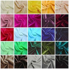 Stretch Samt Stoffe Glänzend