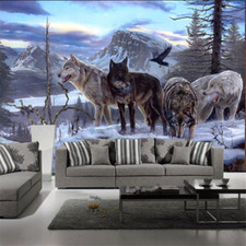 Schnee dschungel wolf 68 - schnee,