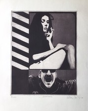 Klaus BÖTTGER Radierung