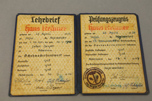 Lehrbrief 1943 1946 peter - lehrbrief,