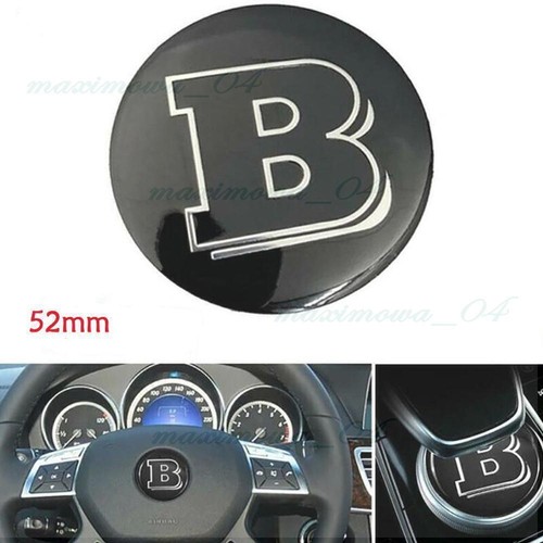 52mm lenkradaufkleber brabus - lenkradaufkleber,