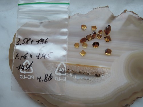 Posten echte citrine - echte,