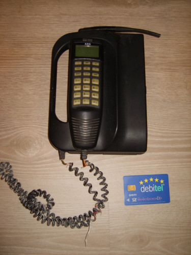 Alte mobiltelefon aeg telecar - mobiltelefon,