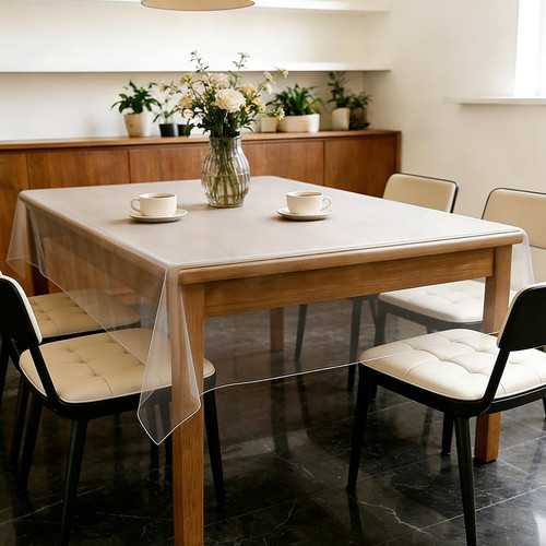 Durchsichtige tischdecke - durchsichtige,