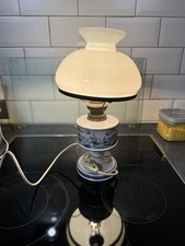 312/ Ahlemann Leuchte Bremen West Germany elektrifiziert m. Kosmos Brenner