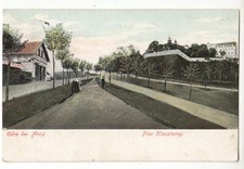 AK Sankt Annaberg Klosterplatz Geschäft M. Rogier Góra Św. Anny Schlesien D340