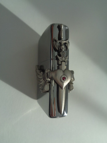 Zippo feuerzeug herz swarovski - zippo,