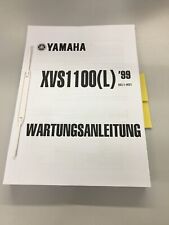 Yamaha XVS 1100 Drag Star Wartungsanleitung Reparaturanleitung 434 Seiten