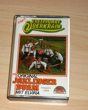 Musik Kassette MC - Jaklinger Buam mit Elvira - Treffpunkt Oberkrain Volksmusik 