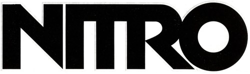Big nitro snowboard sticker - nitro,