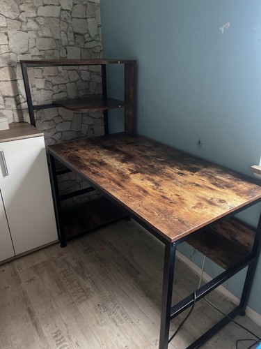 Schreibtisch industrial holz - industrial,