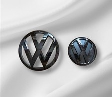 Embleme set schwarz - vw,