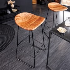 Massivholz barhocker mammut - massivholz,