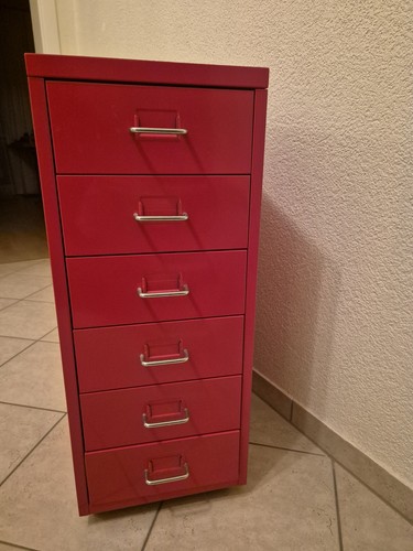 Ikea helmer rollcontainer rot - rollcontainer,