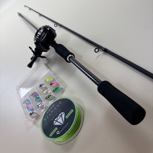 Baitcaster komplettset rute - baitcaster,