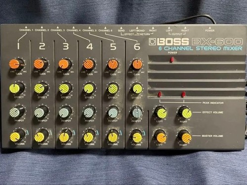 Boss 600 stereo mixer 6 - boss, bx-600