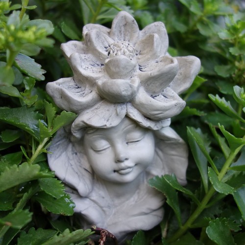 Gartenfigur seerose garten - gartenfigur,