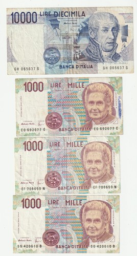 Banknote italien 10000 lire - 10000,