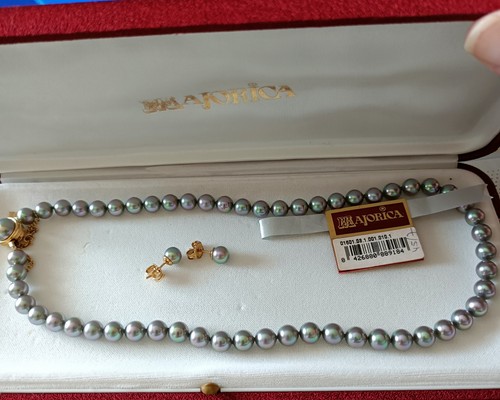 Majorica perlenkette mir - 1,