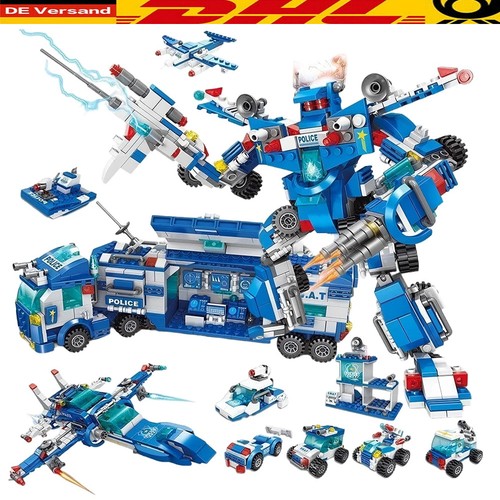 Klemmbausteine roboter mech - klemmbausteine,