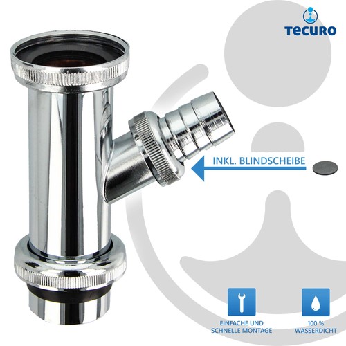 Tecuro tauchrohr verstellrohr - tauchrohr,