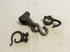 3 handgeschmiedete Teile für