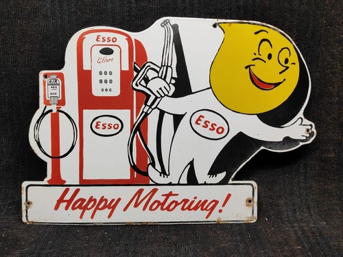 Porzellan esso happy - porzellan, motoring