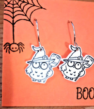 Ohrringe Halloween Eulen