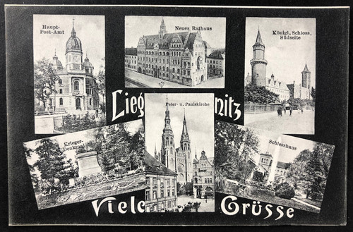 Postkarte 6 ansichten - -,