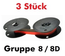 3 x Farbband Gruppe 8 D NYLON