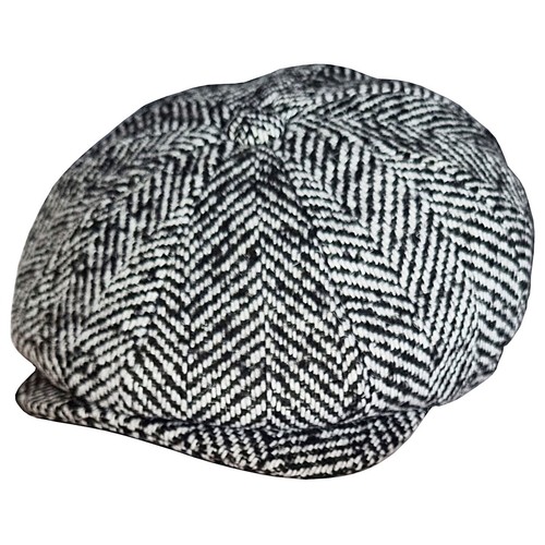 Schiebermütze dicker tweed - schiebermütze,