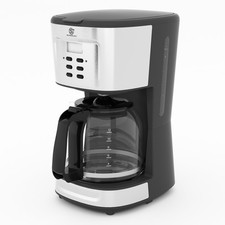 SUPERLEX Edelstahldesign Filterkaffeemaschine mit Thermoskanne Kaffeemaschine