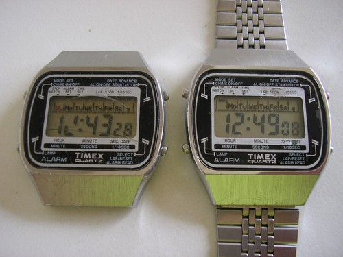 Timex vintage lcd digital - 2x,