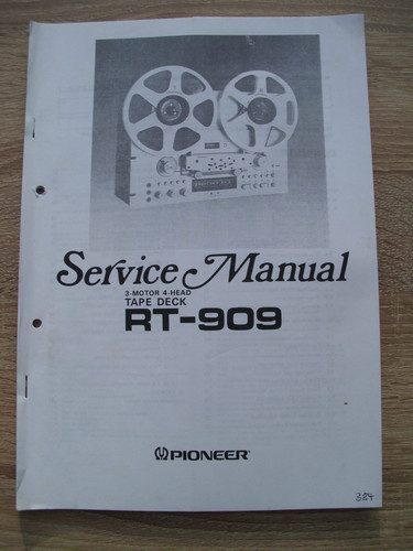 Service manual 909 von - service, rt-909