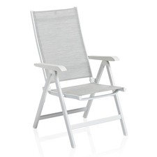 Kettler Basic Plus Klappsessel Multipositionssessel weiß matt NEUHEIT