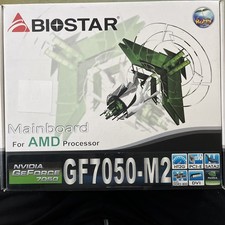 Biostar GF7050-M2 mATX Desktop PC Computer Mainboard AMD Socket / Sockel AM2