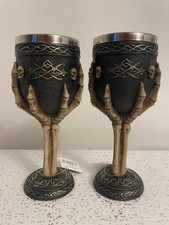 X2 NEU Harz & Metall TOTENKOPF