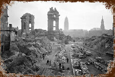 Retro Blechschild DRESDEN WW2