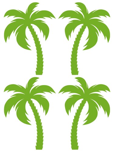 Palmen aufkleber deko sticker - deko,