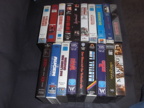 Vhs kassetten jede richtung - vhs,
