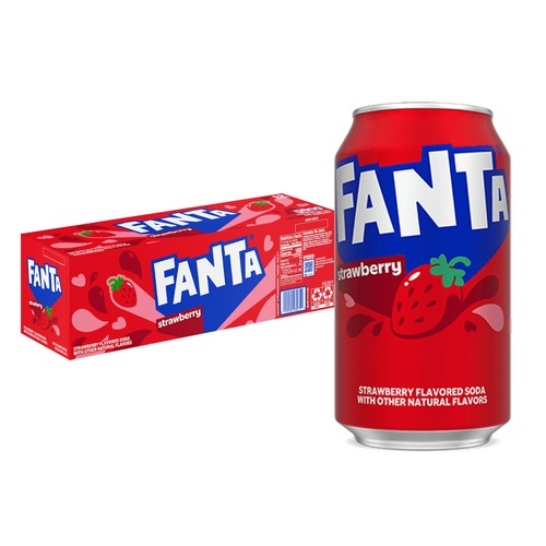Fanta strawberry usa import - fanta, 12