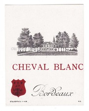 x1315 Weinetikett CH. CHEVAL
