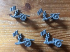 Risiko Spiel Parker Befreiungsspiel 4 Spielfiguren  Ersatzteil 10 Armeen grau