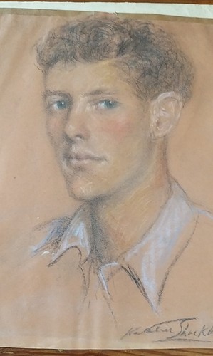 Vintage pastell portrait - vintage,
