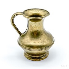 Art Nouveau Brass Jug with