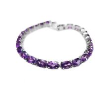 5x7 MM Oval Amethyst Armband