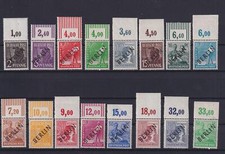 Berlin 1-16 Schwarzaufdruck