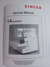 Singer 14SH654 SERVICE Manual